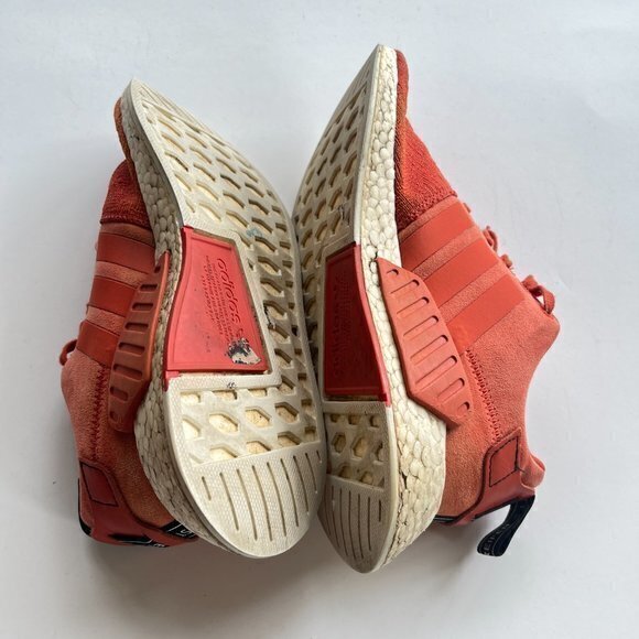 Adidas Mens Originals NMD R2 Primeknit Shoes BY9915 Burnt Orange Size 8 Athletic main image 9